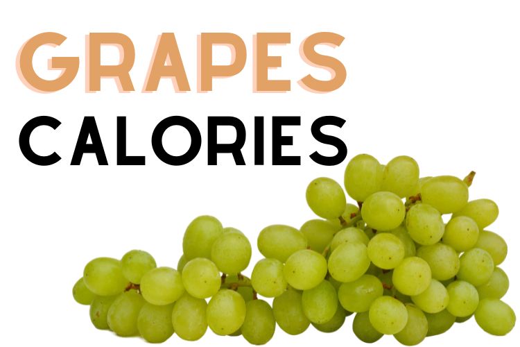 calories in red and green grapes